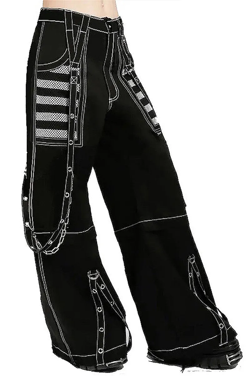 PT3097 Chain Strap Wide Leg Pants