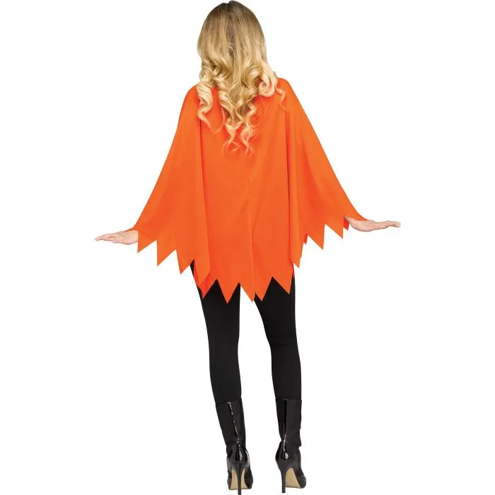 Pumpkin Poncho - Adult