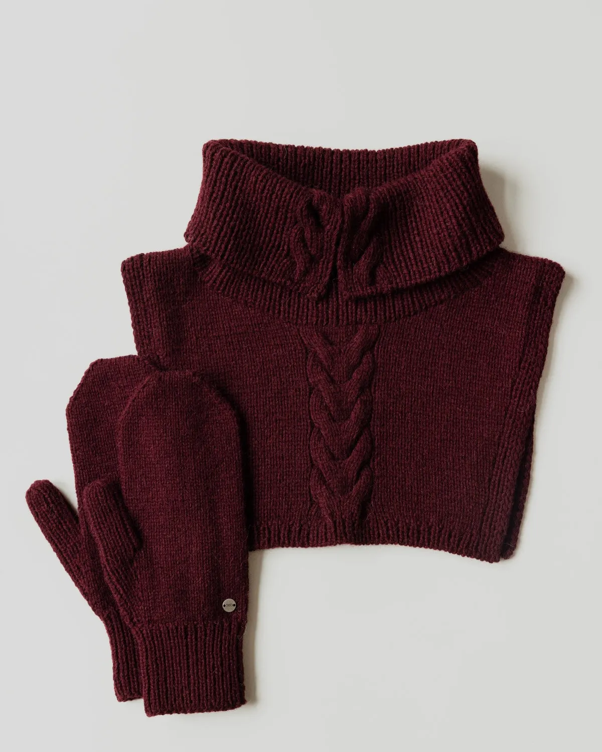 Pynė: Hellebore Alpaca Wool Neckwarmer