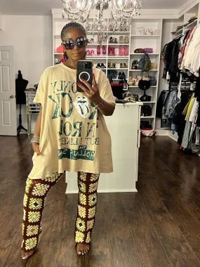 Rolling Stones T-shirt Dress