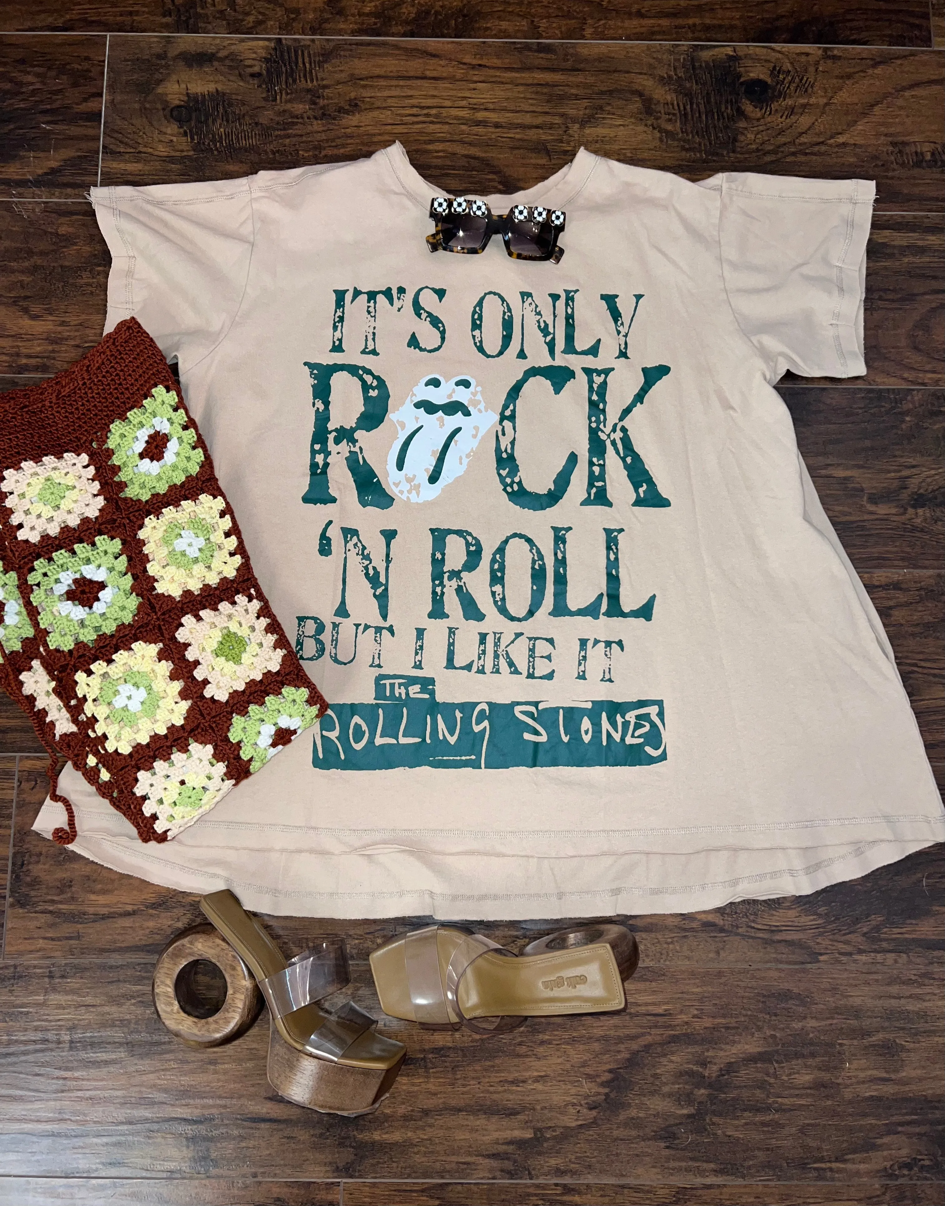 Rolling Stones T-shirt Dress