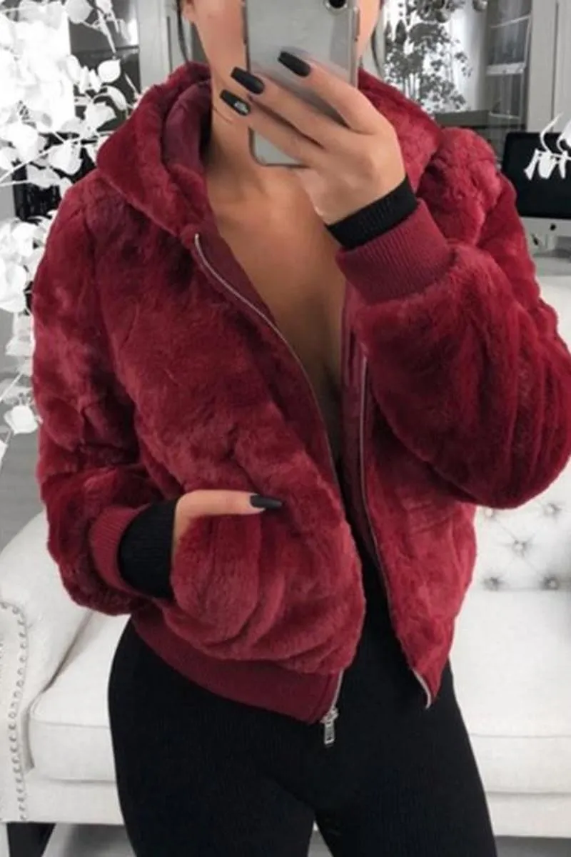 RUBY FURRY COAT
