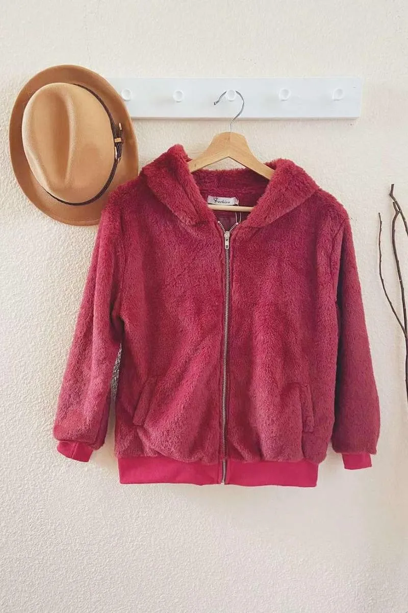 RUBY FURRY COAT