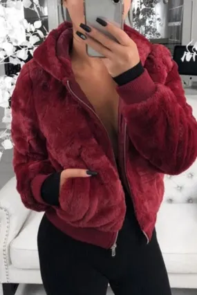 RUBY FURRY COAT