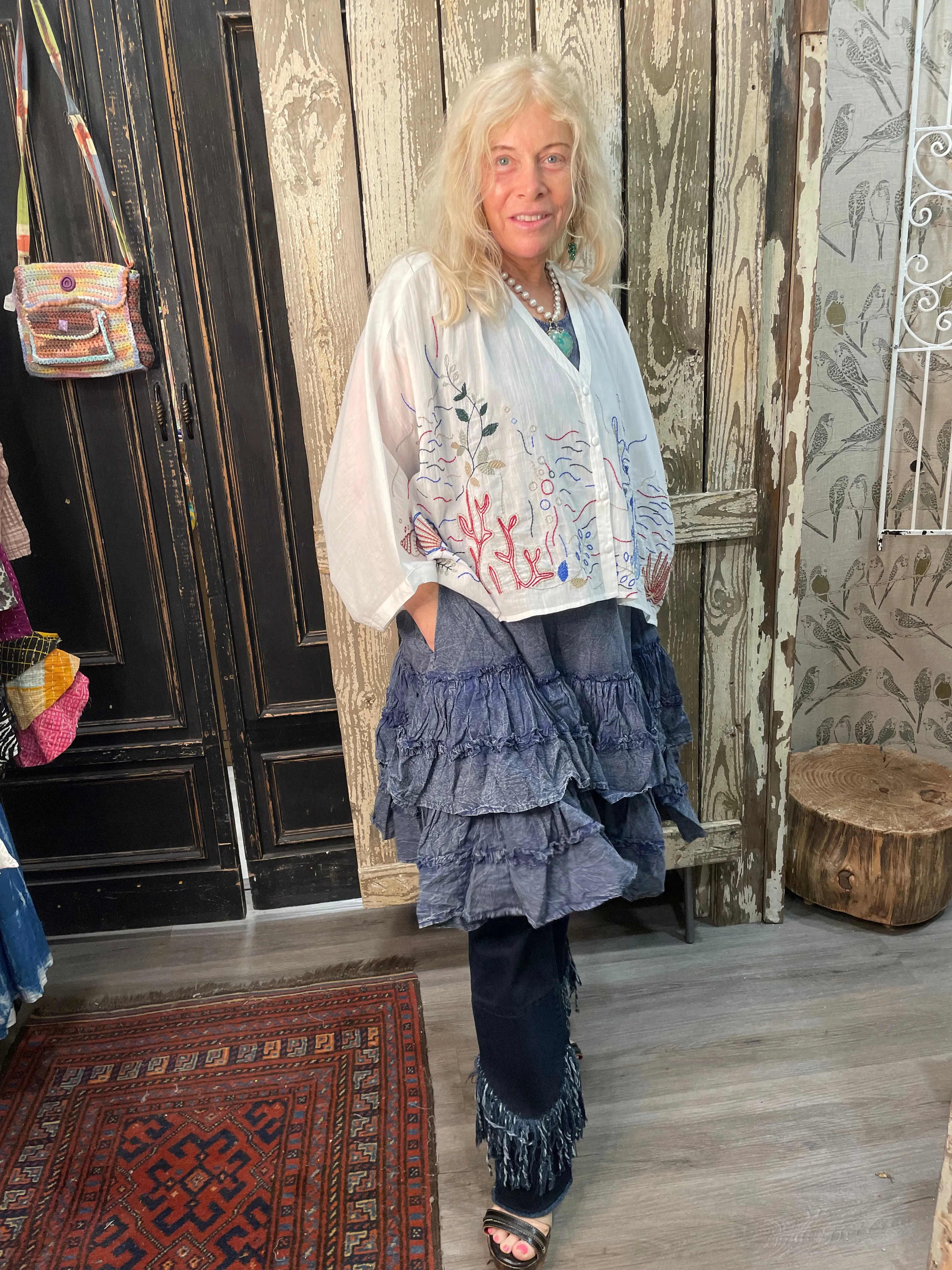 Ruffle Dress by Paper Lace
