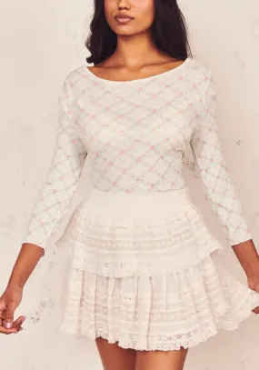 Ruffle Mini Skirt