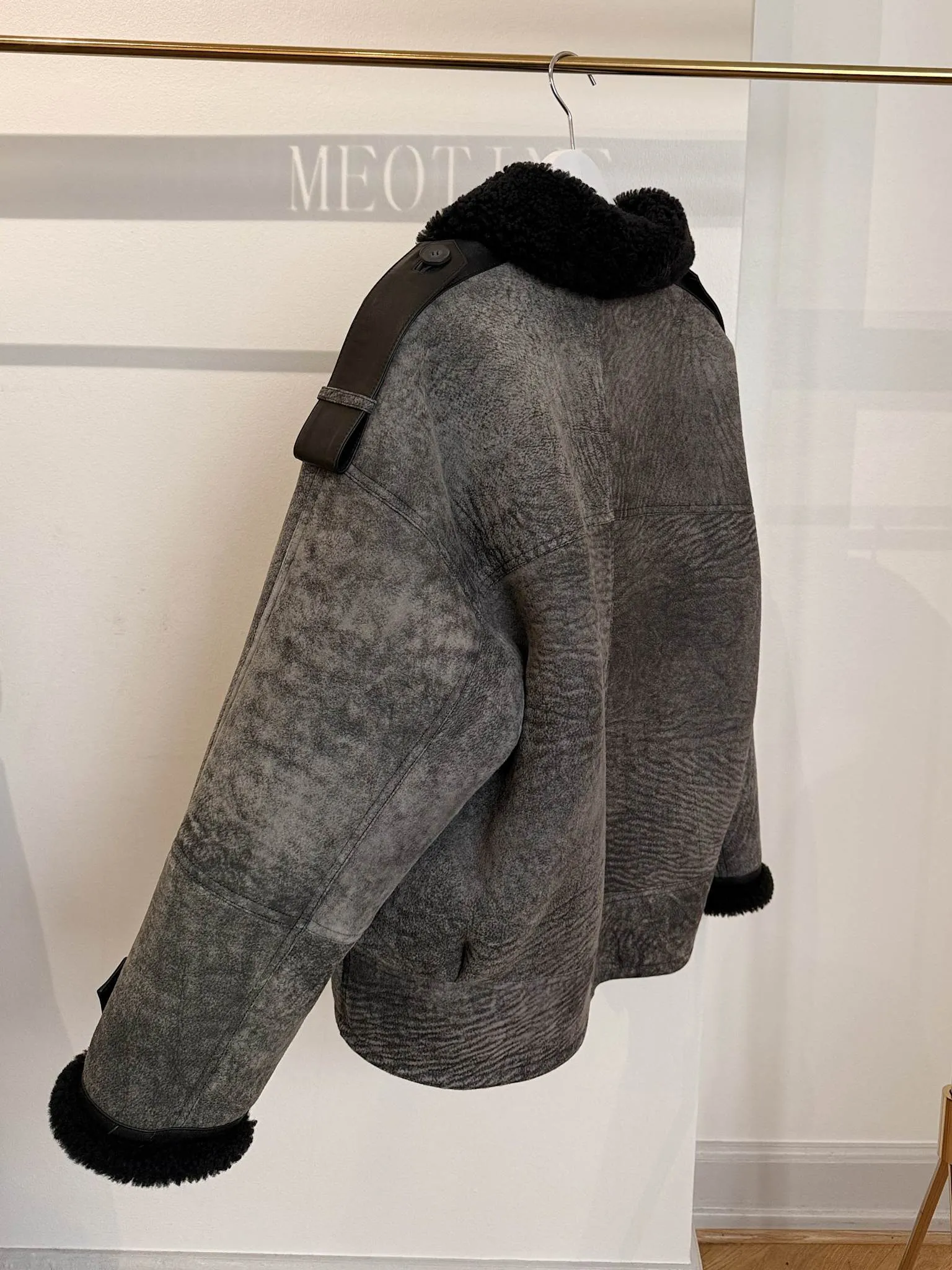 SAMPLE 3 - ZOE JACKET BLACK/GREY