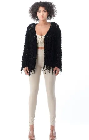 Shaggy Fringe Jacket