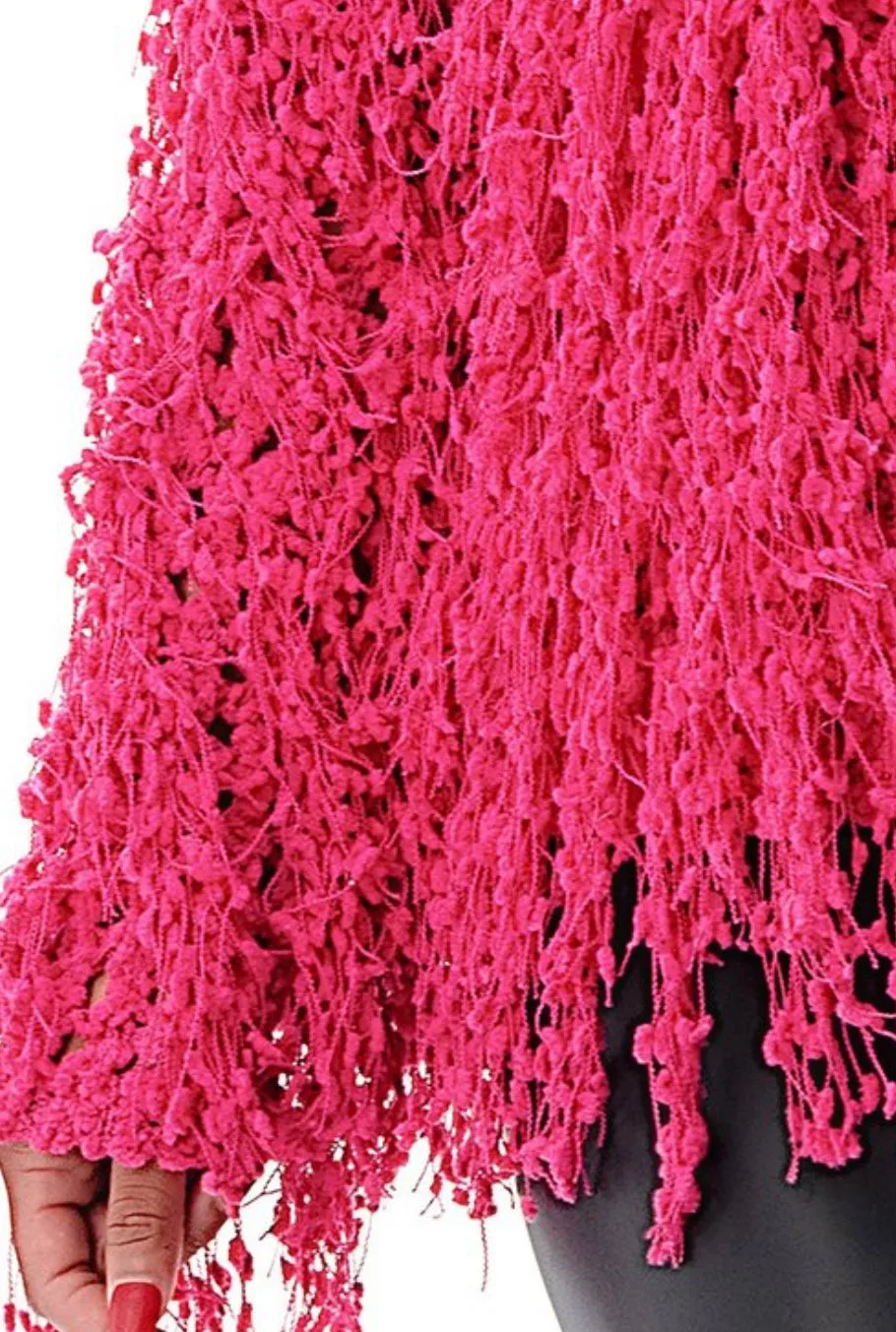 Shaggy Fringe Jacket