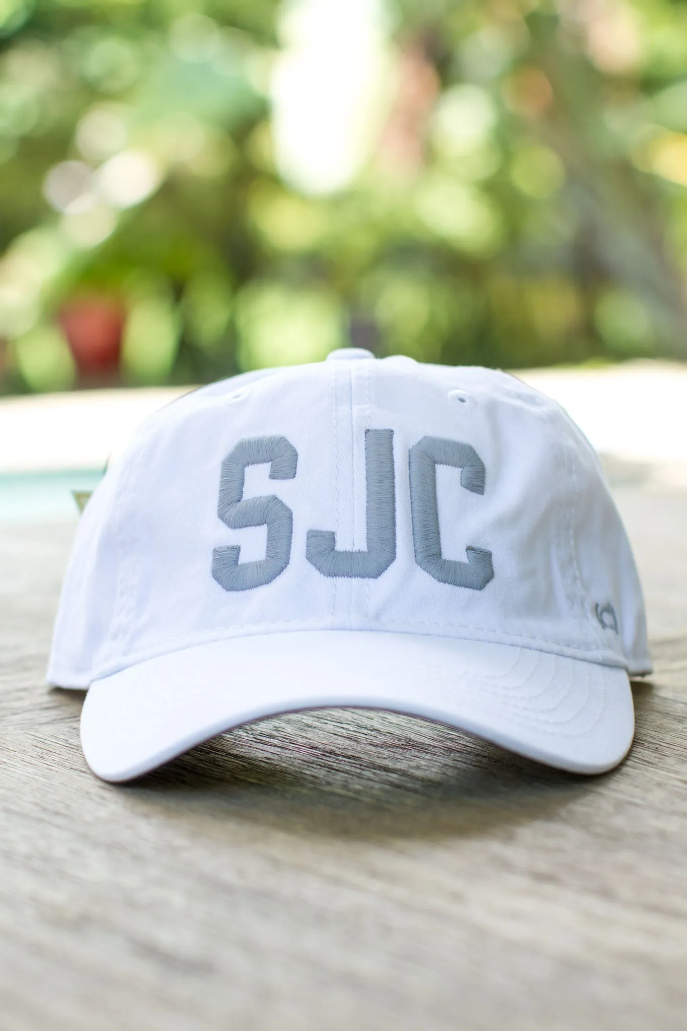 SJC White Dad Hat