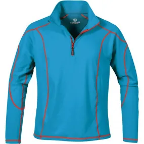 Stormtech Men's Electric Blue/Flame Red Phoenix Fleece Pullover