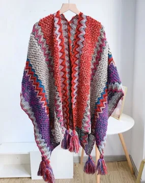 Stunning Shawl Wrap Poncho
