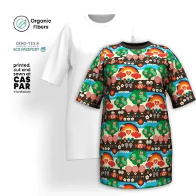 SWEET DAYS - T-shirt dress (organic cotton)