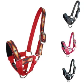 Tahoe Tack Nylon Overlay Alpaca Halter with Padded Noseband and 6 Month Warranty