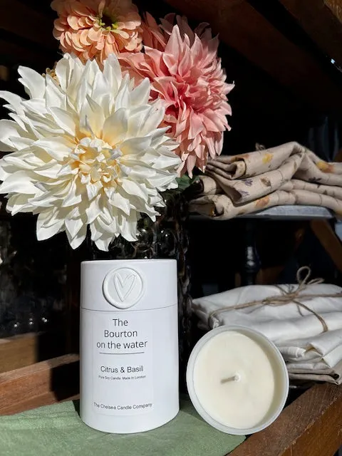 The Bourton-on-the-Water Candle - Citrus, Basil & White Tarragon