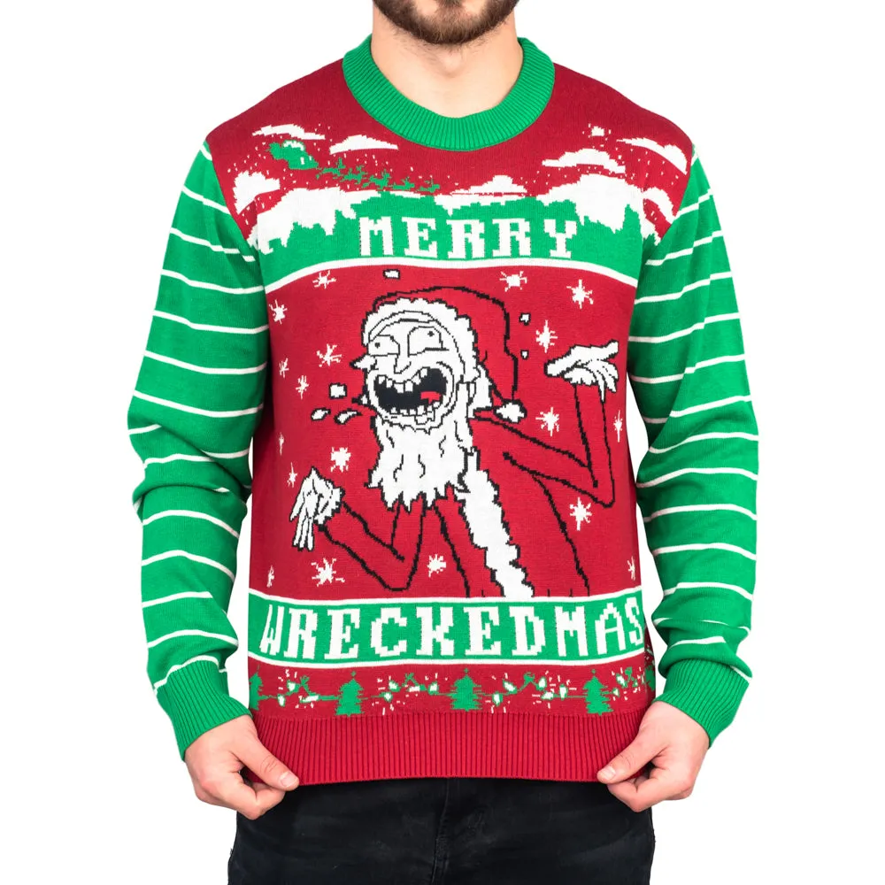 Ugly Christmas Sweater JulesRoche Rick & Morty Edition