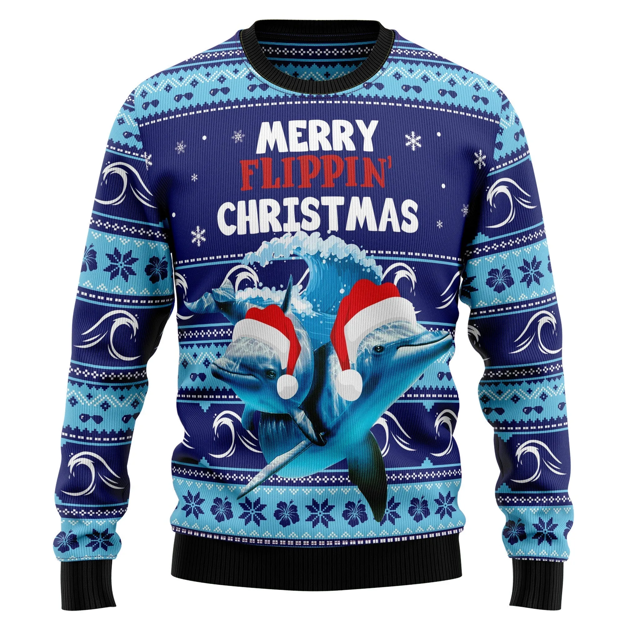Ugly Christmas Sweater JulesRoche Unique Design All-Over Print