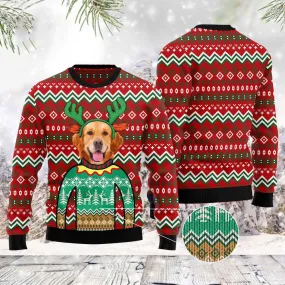 Ugly Christmas Sweater JulesRoche Warm Wool-Blended Trendy Pullover