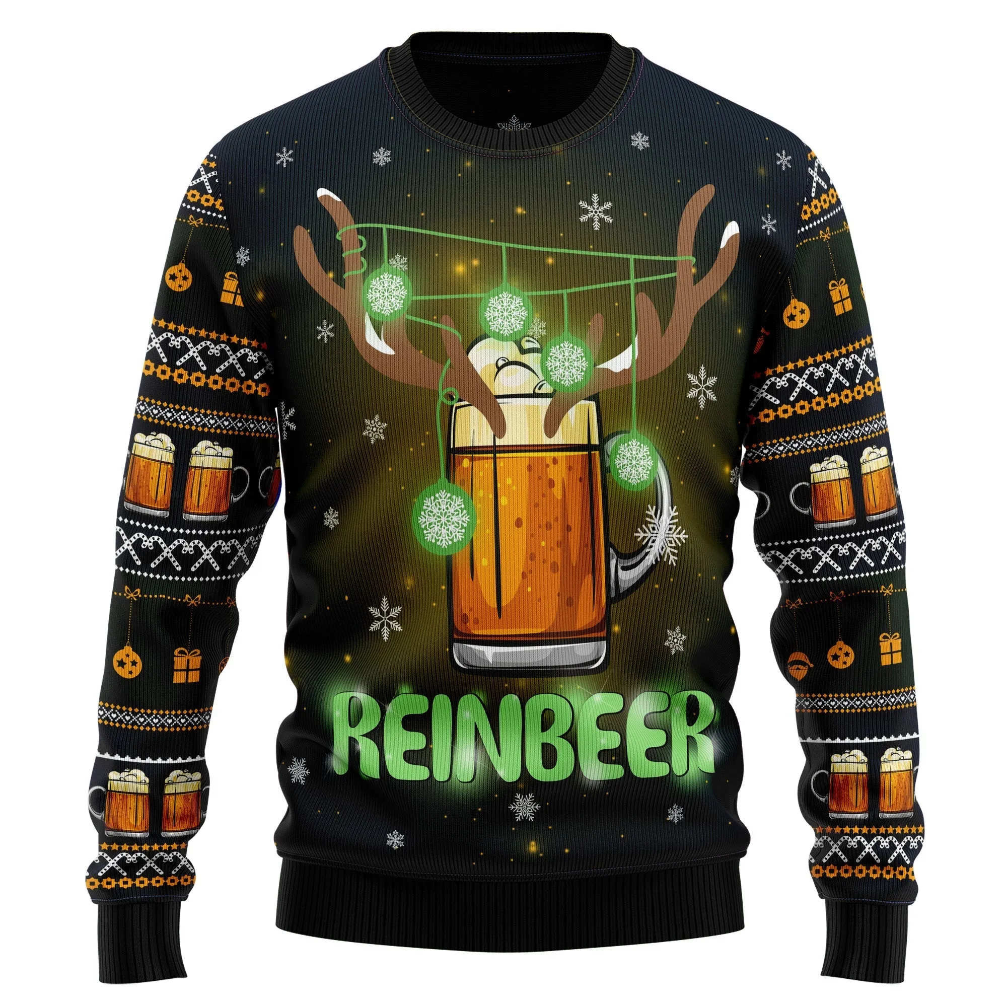 Ugly Sweater JulesRoche All-Over Print Funny Holiday