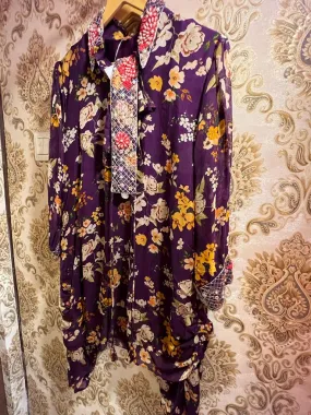 Vahida floral cord set