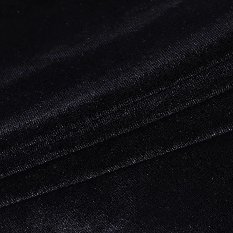 Velvet Hooded Overlay