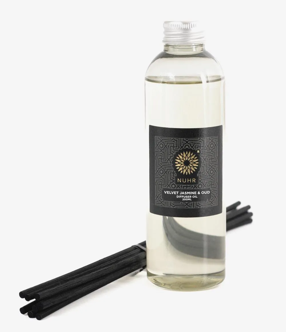Velvet Jasmine & Oud Luxury Reed Diffuser Refill