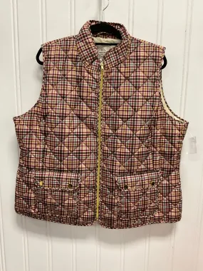 Vest Puffer & Quilted By St Johns Bay In Plaid Pattern, Size:1X