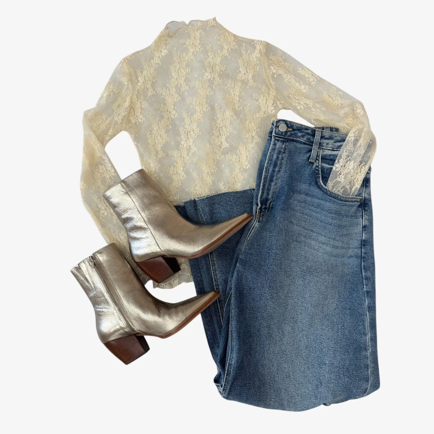 Whisper Lace Top