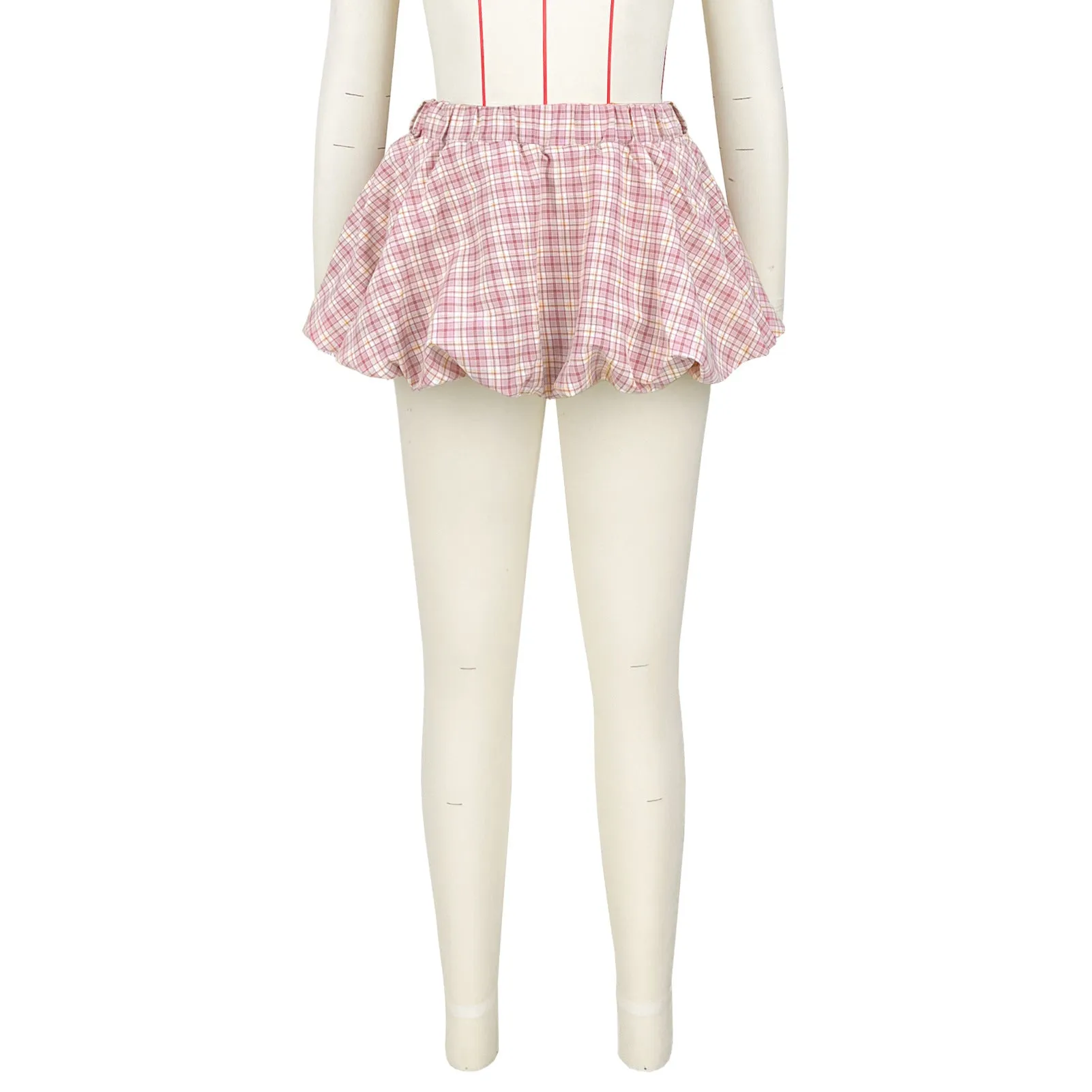 Women Classic Plaid Pant skirt