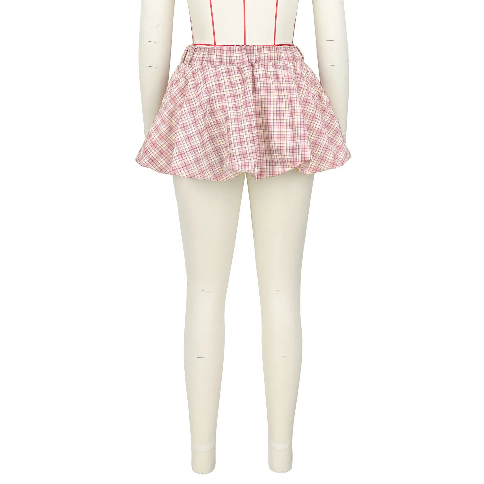 Women Classic Plaid Pant skirt