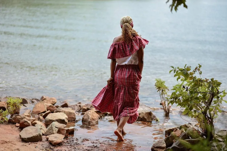 Women’s Bandana Outfit of Jamaica