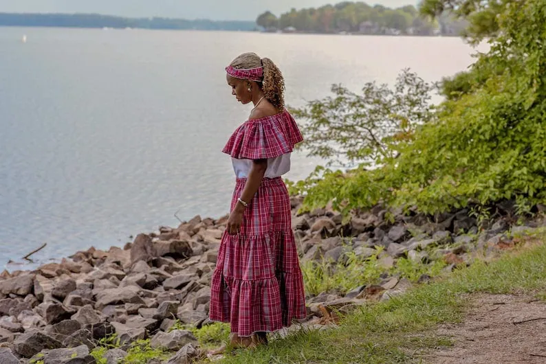 Women’s Bandana Outfit of Jamaica
