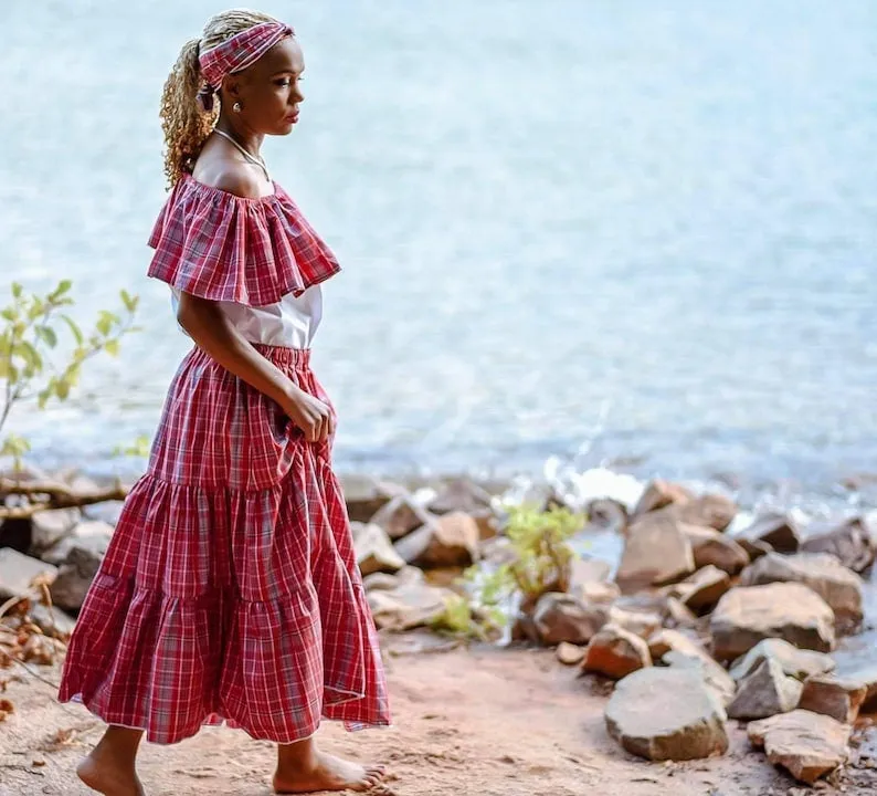 Women’s Bandana Outfit of Jamaica