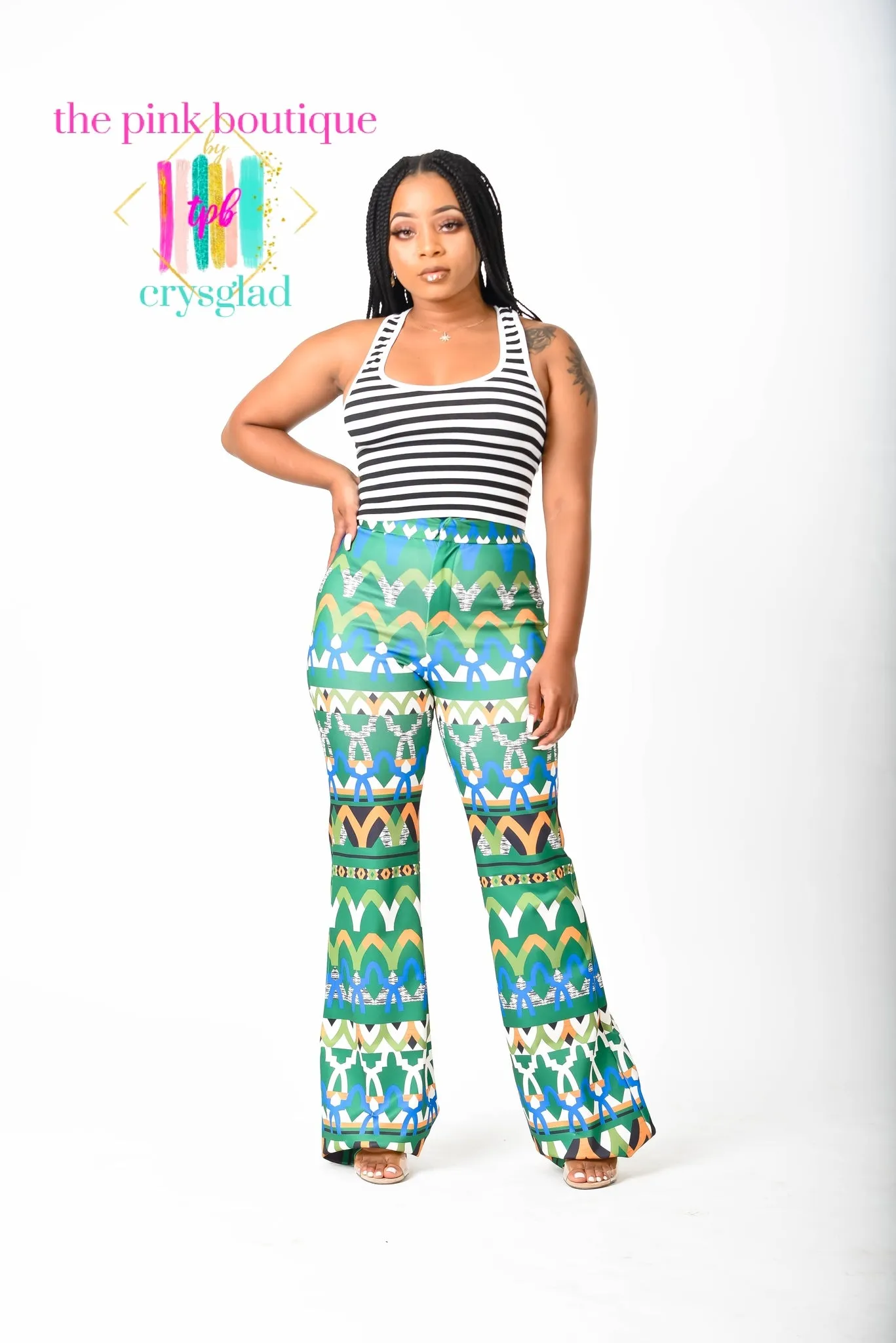 Work of Art Flare Pants