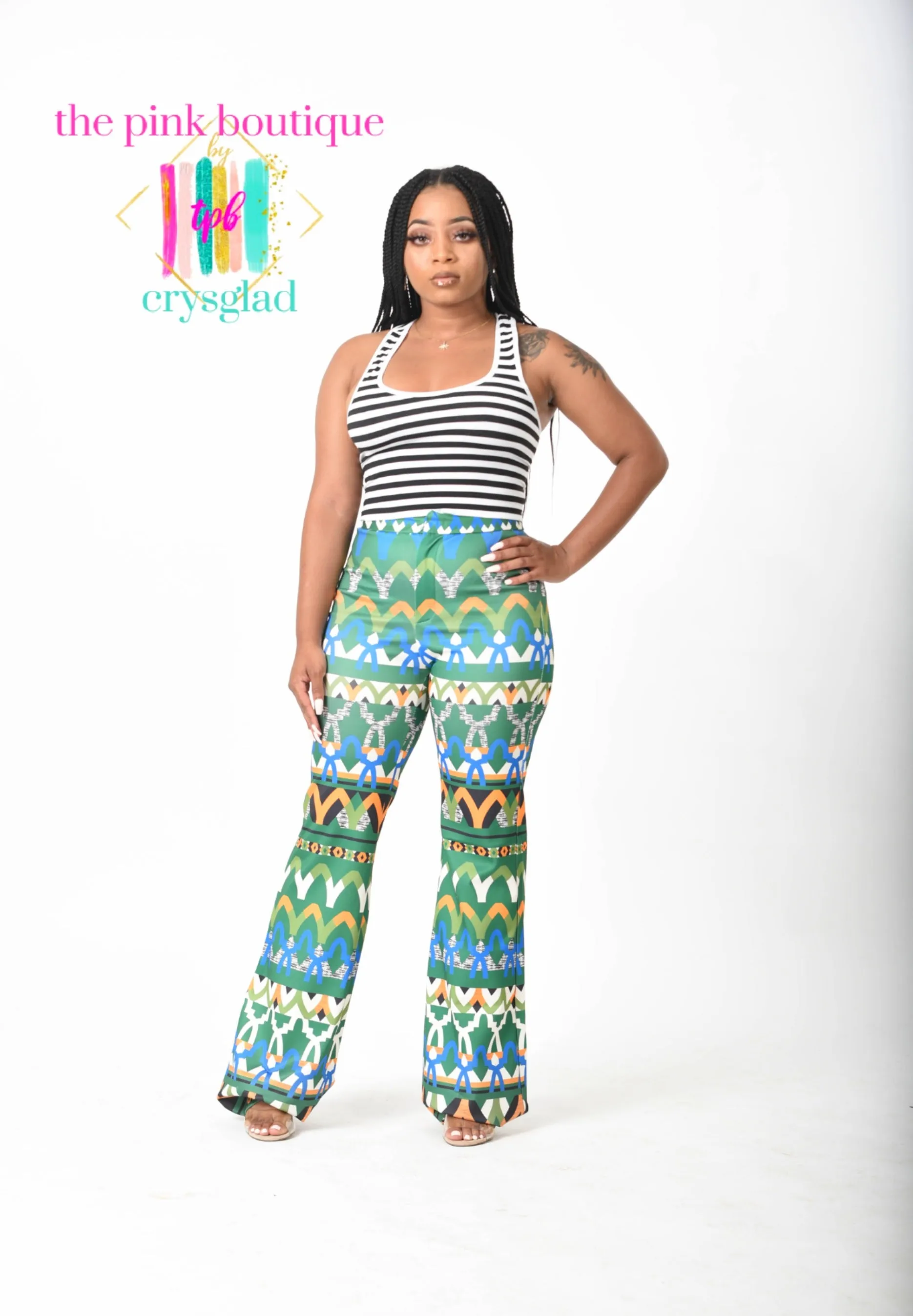 Work of Art Flare Pants