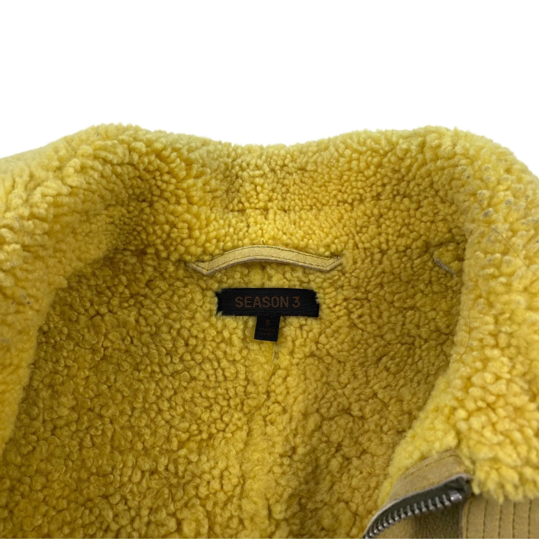 Yeezy 'SZN 3 God Sun' Shearling Jacket - Men's S